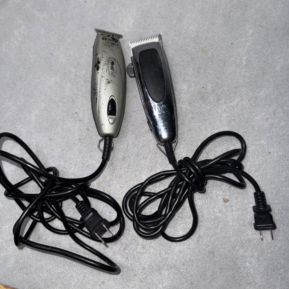 Pair of Andis Clippers and trimmpers Used Tested and works